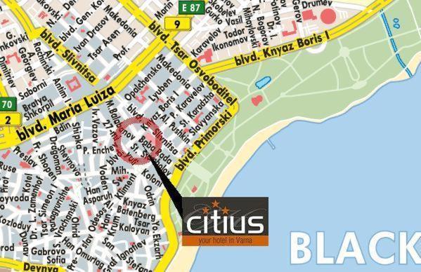 Citius Hotel Varna Exteriér fotografie